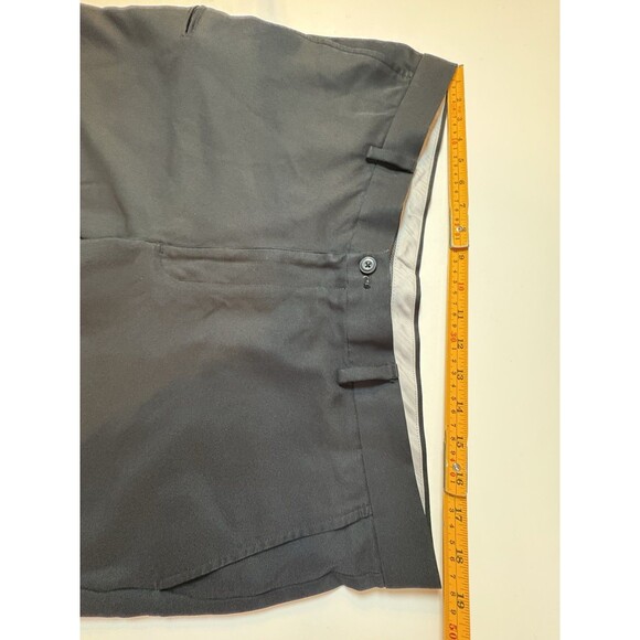 PGA Tour Mens Black Golf Shorts Size 38 Flat Front - Picture 4 of 9